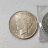Image 2 : Three United States 90% Silver Dollars: 1922 Peace, 1926 Peace, & 1884-O Morgan FV: $3.00