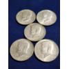 Image 2 : Five Assorted 40% Silver U.S. Kennedy Half Dollars ~ Face Value: $2.50