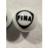 Image 4 : 3 - Vintage Gas & Oil Advertising One Inch Shooter Marbles - Shell, Union 76 & Fina - Mint Condition