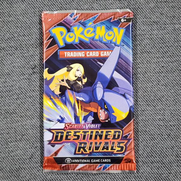 SEALED Pokemon Scarlet & Violet Destined Rivals 10 Card Booster Pack ~ Guaranteed Rare in Each Pack!