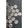 Image 4 : Tube Of (40) Assorted United States State Quarters (4) Are Gold Plated Face Value: $10