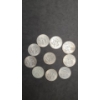 Image 2 : (10) 1967/1968 40% Silver Kennedy Half Dollars - Face Value: $5.00