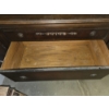 Image 2 : Antique Buffet with Matching Table and Chairs- Buffett 66"x38"x21"- Table 41"x56"- 4 Chairs