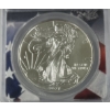 Image 3 : 2021 United States American Silver Eagle .999 Fine Silver Troy Ounce Coin -West Point Mint
Graded NG