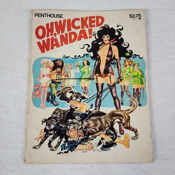 RARE Vintage 1975 Penthouse Oh, Wicked Wanda! Adult Comic Magazine ~ MAY HAVE SOME MISSING PAGES