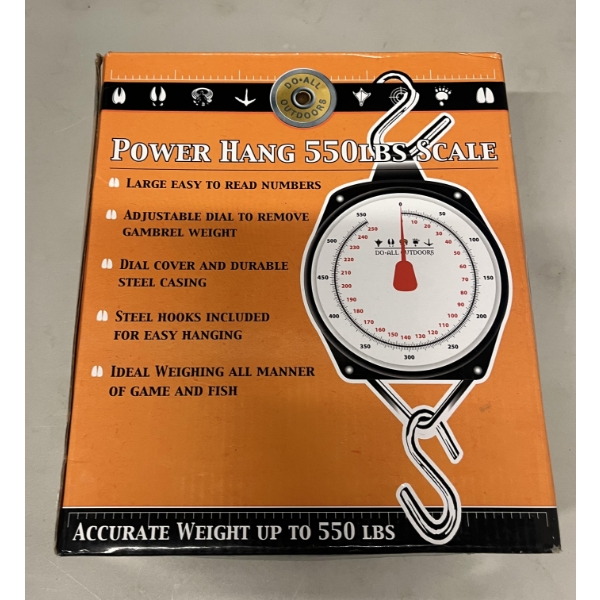 Power Hang 550 lbs Scale