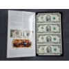 Image 3 : UNCUT United States Currency $2 Bill Sheet Featuring Four Different $2 Notes on One Sheet in Display