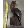 Image 2 : Magestic Hand Carved Eagle On Wood Base And Pretty Carved Cardinal On Branch