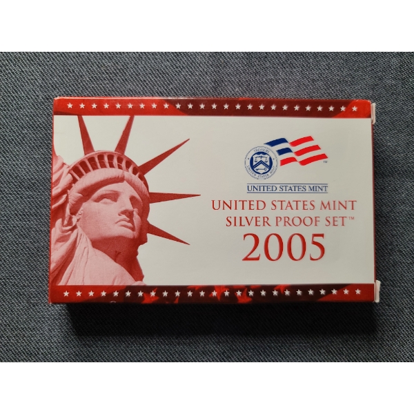 2005 United States Mint Silver Proof Set 