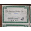 Image 2 : Lot of Four American Brands Inc. Assorted Stock Certificates 