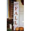 Image 1 : Brand New In Box White Wood Happy Fall Yall 11.75''x72'' Sign. Folds For Easy Storage- No Shipping A