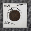 Image 1 : 1864 Large Motto United States Two Cent Coin From the Civil War Era