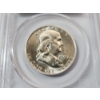Image 2 : 1959-D Franklin Half Dollar - 90% Silver - Graded PCGS MS 64 FBL