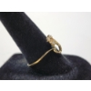 Image 3 : Vintage Style 10K Yellow Gold 3-Stone Ring - Size 8 - TW: 1.3g