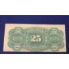 Image 4 : 1863 25 Cents Fractional Currency Note Fourth Issue FR#1302 Allison/Spinner - MISCUT ERROR!