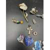 Image 3 : Lot of Assorted Pins - Butterfly - Floral - High Heel - Peacock - Gorgeous Pins!