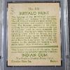 Image 5 : RARE 1933 Indian Chewing Gum #135 Buffalo Hunt Trading Card Graded PSA 3(MK)