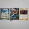 Image 1 : Three Assorted Pokemon Trading Cards Including Holo Rare & Team Plasma Trainer!
