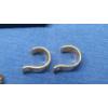 Image 6 : 14KT Gold Earrings & Brooch/Pin - Total Weight: 7.5g