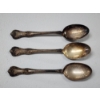 Image 1 : Three Vintage Lunt Sterling Silver Spoons Weighing 92 Grams