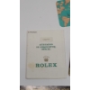 Image 5 : Vintage Genuine Montres Geneva Swiss Rolex Burgundy Leather Card Holder With Rolex Paperwork