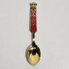 Image 1 : 1960 Anton Michelsen Danish Royal Wedding Gilded Sterling Silver Commemorative Spoon (48g)