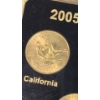 Image 4 : 2005 24K Gold Layered 50 States Commemorative Quarters Set