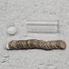 Image 1 : Full Roll of Pre-1965 US Roosevelt Dimes Composed of 90% Silver FV $5.00