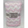Image 1 : Brand New In Package- Comfy Peanut Shell Baby/Lap Comforter 37''x44'' Pink & White 