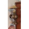 Image 3 : Vintage Reproduction Wall Mounted Dining Car Railroad Lantern - Includes Display Rack