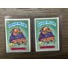 Image 1 : 1986 Garbage Pail Kids - Broad Maud & Large Marge (No Copyright VAR) - 122a & 122b - Mint Condition 