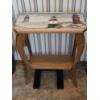 Image 3 : Louisville Home Pickup - Wooden Occasional Table / Stand With Lighthouse Themed Decoration Excellent