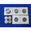 Image 8 : x9 Assorted U.S. Nickels Including Assorted Year Jefferson and Buffalo