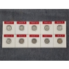 Image 1 : Ten Assorted Silver Mercury Dimes in Great Condition in Sleeves - $1.00 Face Value