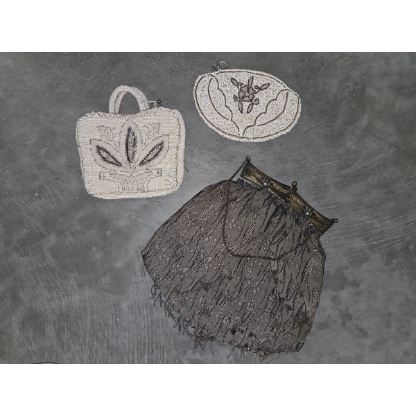 Antique Bag Collection, Featuring Beaded Small Clutches