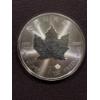 Image 1 : 2021 Canadian Maple Leaf One Troy Ounce .9999 Fine Silver - Mint Condition