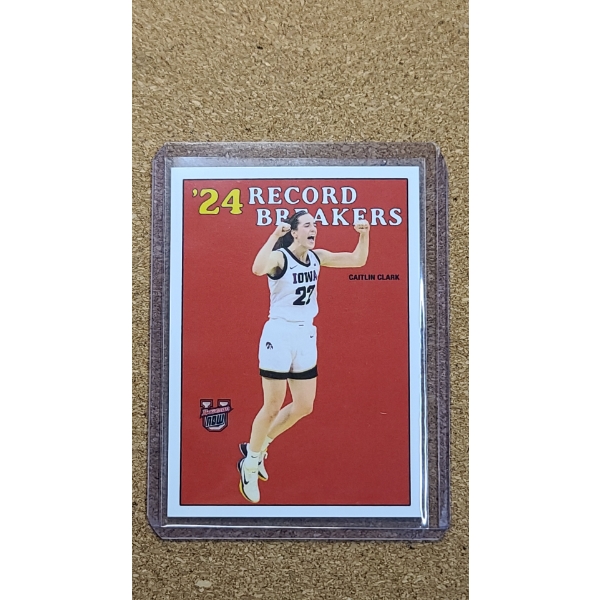 2024 Topps Bowman U Now Caitlin Clark "Record Breakers" Basketball Card