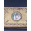 Image 3 : Vintage Jewelry Trinket Box with Photo of a Woman Apollo Made in U.S.A. - Vintage Perfume Bottle