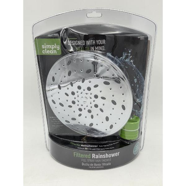 Brand New Simply Clean Large Chrome Shower Head