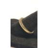 Image 2 : Women's 10K Yellow Gold Channel Set Band Ring With Diamonds - Size 7 - Weight: 1.6g