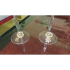 Image 5 : Set Of 6 Tall Stemmed 9" & 10 Tall 8" Wine Glasses - All In Perfect Condition - See Pictures