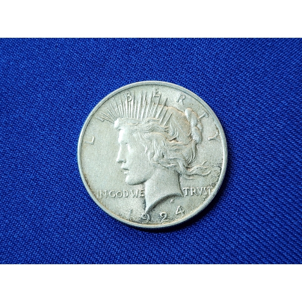 1924 Silver Peace Dollar