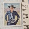 Image 6 : Vintage Hopalong Cassidy Memorabilia ft. Picture with Antique Frame, Postcard, and Stamp