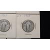 Image 5 : Assorted Years 90% Silver Standing Liberty Quarters - Face Value: $2.00