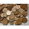 Image 6 : Lot of Assorted Years U.S. Lincoln Pennies - Mainly Wheat Pennies In Collector's Bag - FV~ $1.48