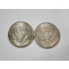 Image 2 : Two 1964 90% Silver Kennedy Half Dollars FV: $1.00