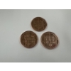 Image 2 : 3 - Large Lincoln Penny .999 Fine Copper Troy Ounce Coin - Mint Condition - Hard To Find