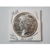 Image 1 : **LOW MINTAGE KEY DATE** 1928 Peace Dollar - 90% Silver U.S. Coin - AU DETAILS
