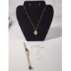 Image 1 : Assorted Gold-Filled Pieces Including Locket Necklace, Baylor Watch, & Chains