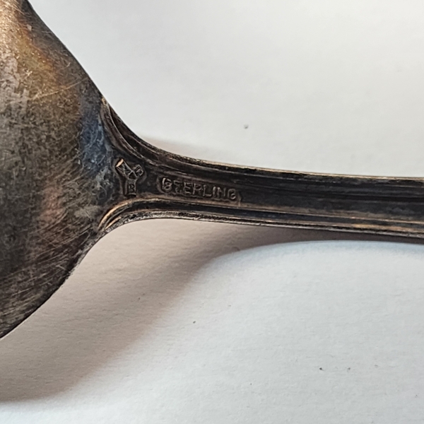 Vintage Sterling Silver Spoon - Total Weight: 18.0g